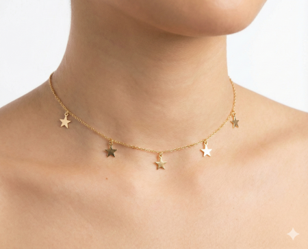 Star light neck chain