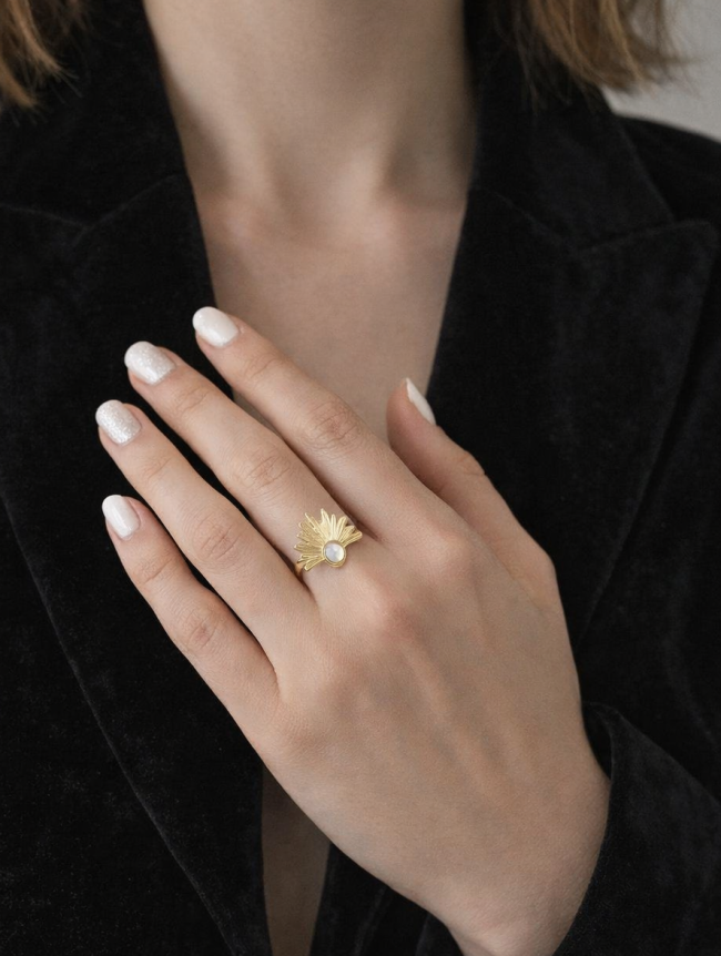 pearl Ray ring