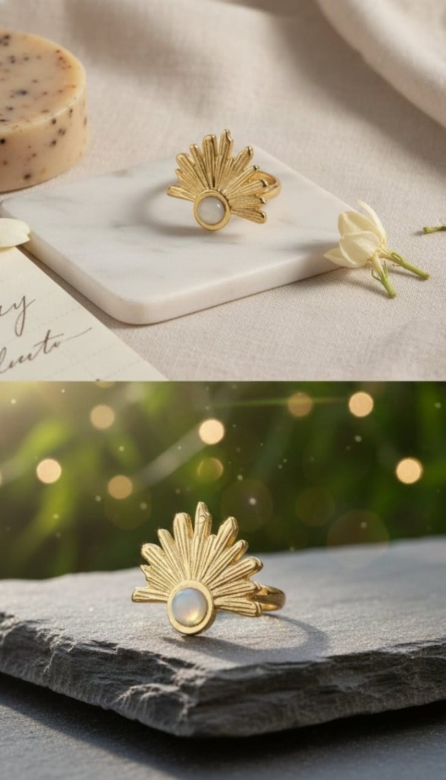 pearl Ray ring